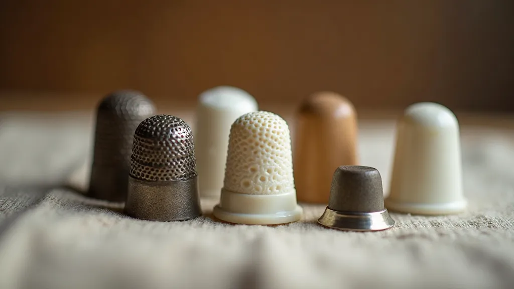 Collection of antique thimbles