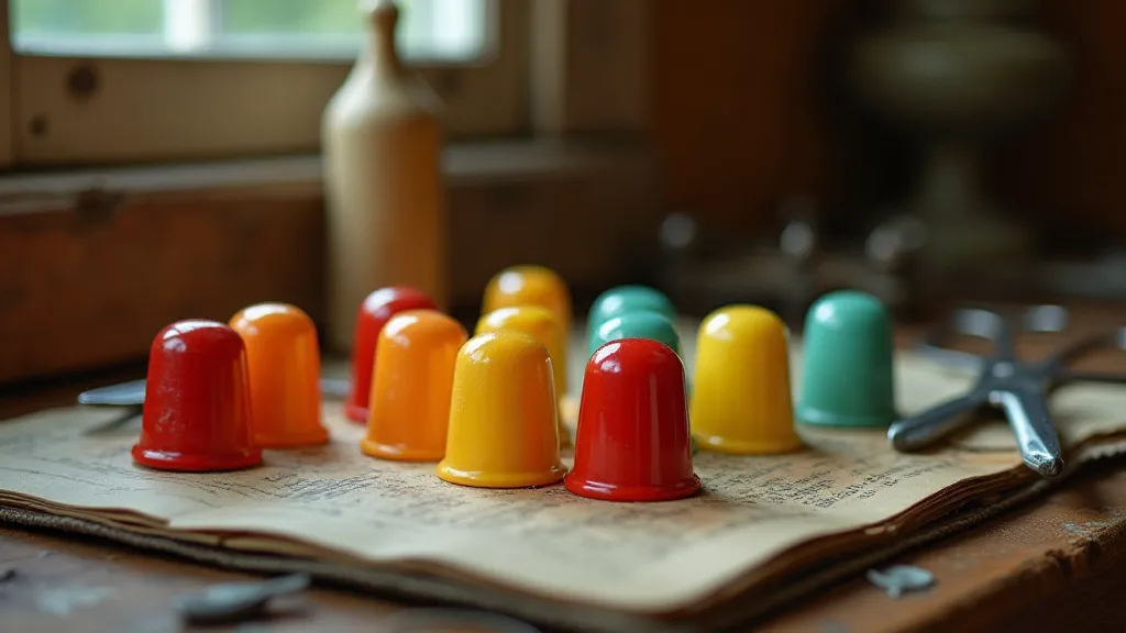 Vintage Bakelite thimbles collection
