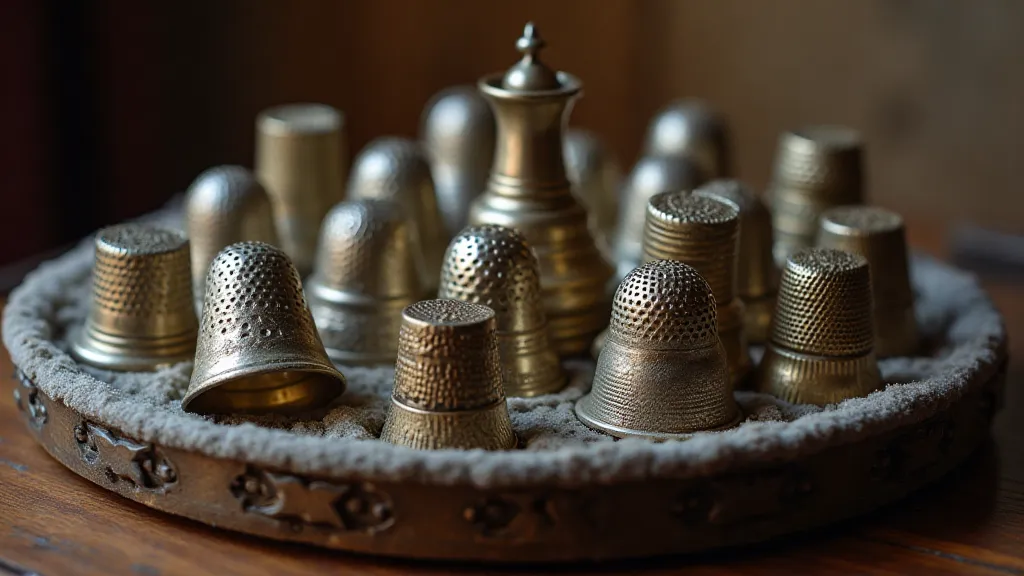 Collection of antique thimbles