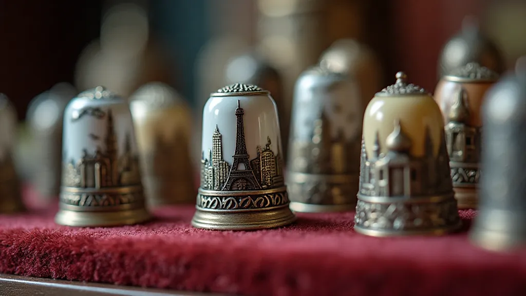 Collection of antique thimbles